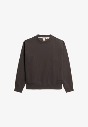 Superdry & Co ESSENTIAL LOGO - Sweater - bison black