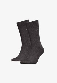 Puma - 2ER PACK CLASSIC LOGO EINFARBIG - Socks - grau Thumbnail Image 1