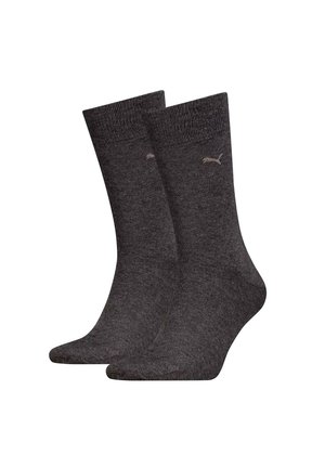 Puma 2ER PACK CLASSIC LOGO EINFARBIG - Socken - grau