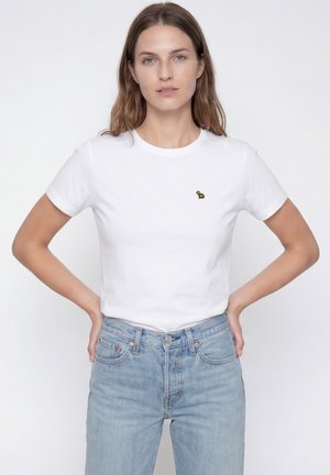 Antargo, ANTARGO T-SHIRT DEMI - Basic T-shirt - white