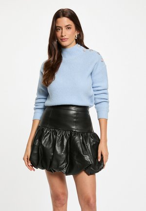 LONG-SLEEVED WITH BUTTONS - Maglione - bleu ciel