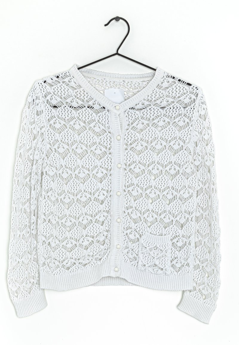 Topshop Chaqueta de punto - white