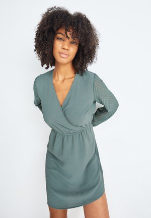 ONLLISA SHORT DRESS  - Jurk - balsam green