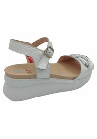 CallagHan Sandali con zeppa - blanco