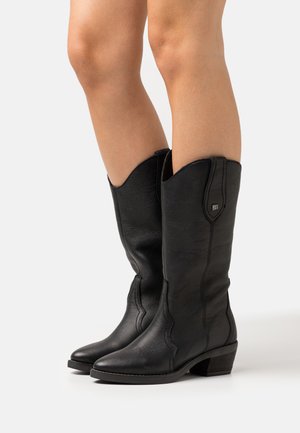 TEO - Cowboy/Biker boots - ruganito black