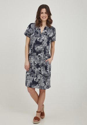 Fransa FRALTONE - Day dress - navy blazer mix