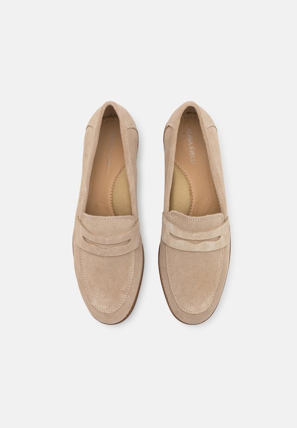 LEATHER - Slip-ons - beige4