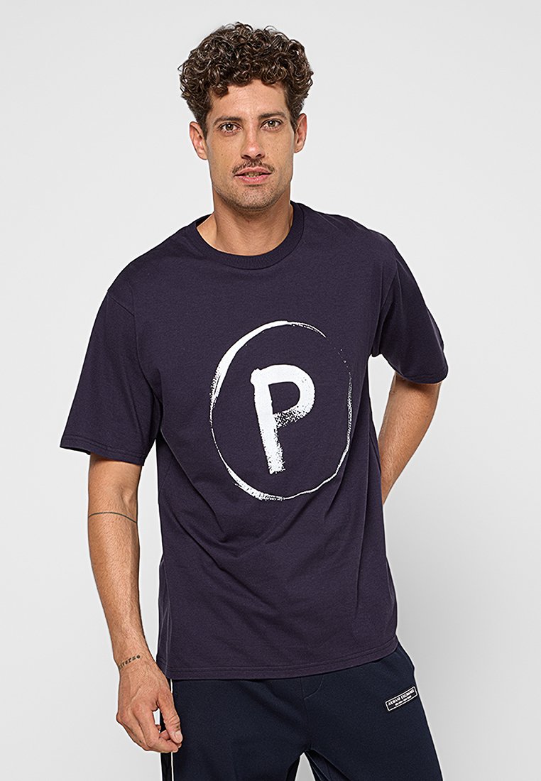 Peuterey T-shirt print donkerblauw