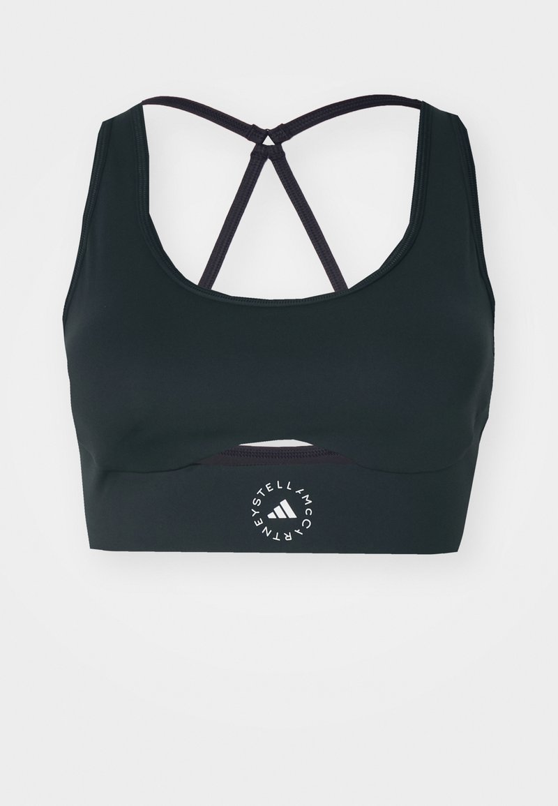 adidas by stella mccartney Sport-bh met medium support zwart adidas by stella mccartney Sport-bh met medium support zwart