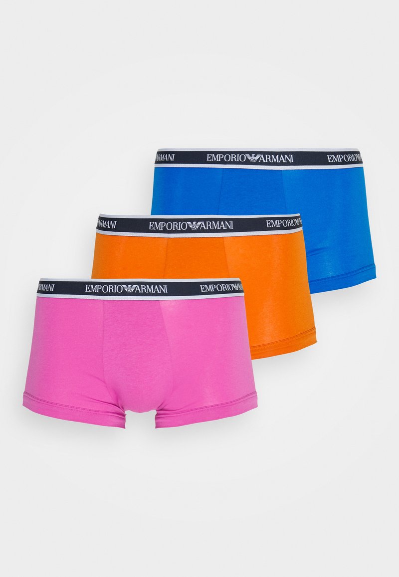 Emporio Armani UNDERWEAR 3 PACK Panties ocher/azalea/bluette/ocker