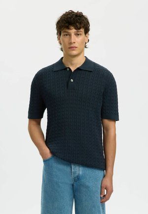 REGULAR FIT - Poloshirt - sky captain