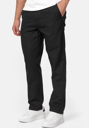 Stoffhose - black