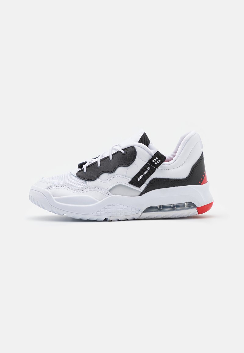 Jordan MA2 UNISEX - Basketball shoes - white/black/university red/light
