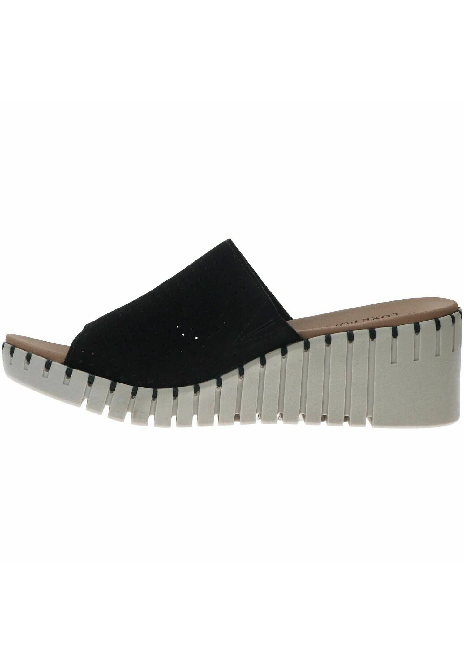Skechers Muiltjes met hak - black/zwart - Zalando.nl