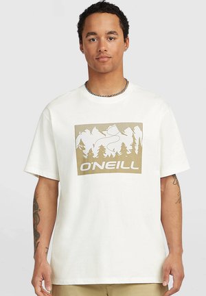 O'Neill, O'NEILL O'NEILL MUST-HAVE FRONT PRINT T-SHIRT  -  TEES SHORTSLEEVE  -  - Print T-shirt - snow white