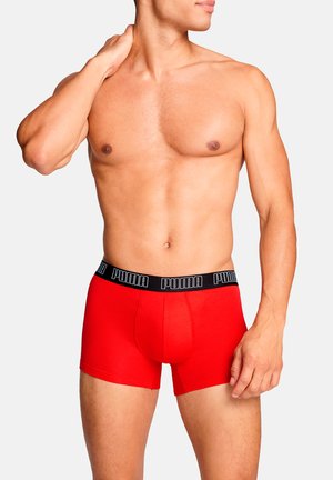 Puma, EVERYDAY 8 PACK - Kurze Boxershorts - red black