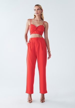 SAVAY  - Trousers - coral