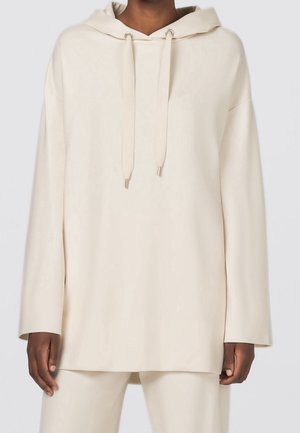Jersey con capucha - beige
