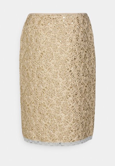 N°21 GONNA TESSUTO - Pliiatsseelik - giallo/oro