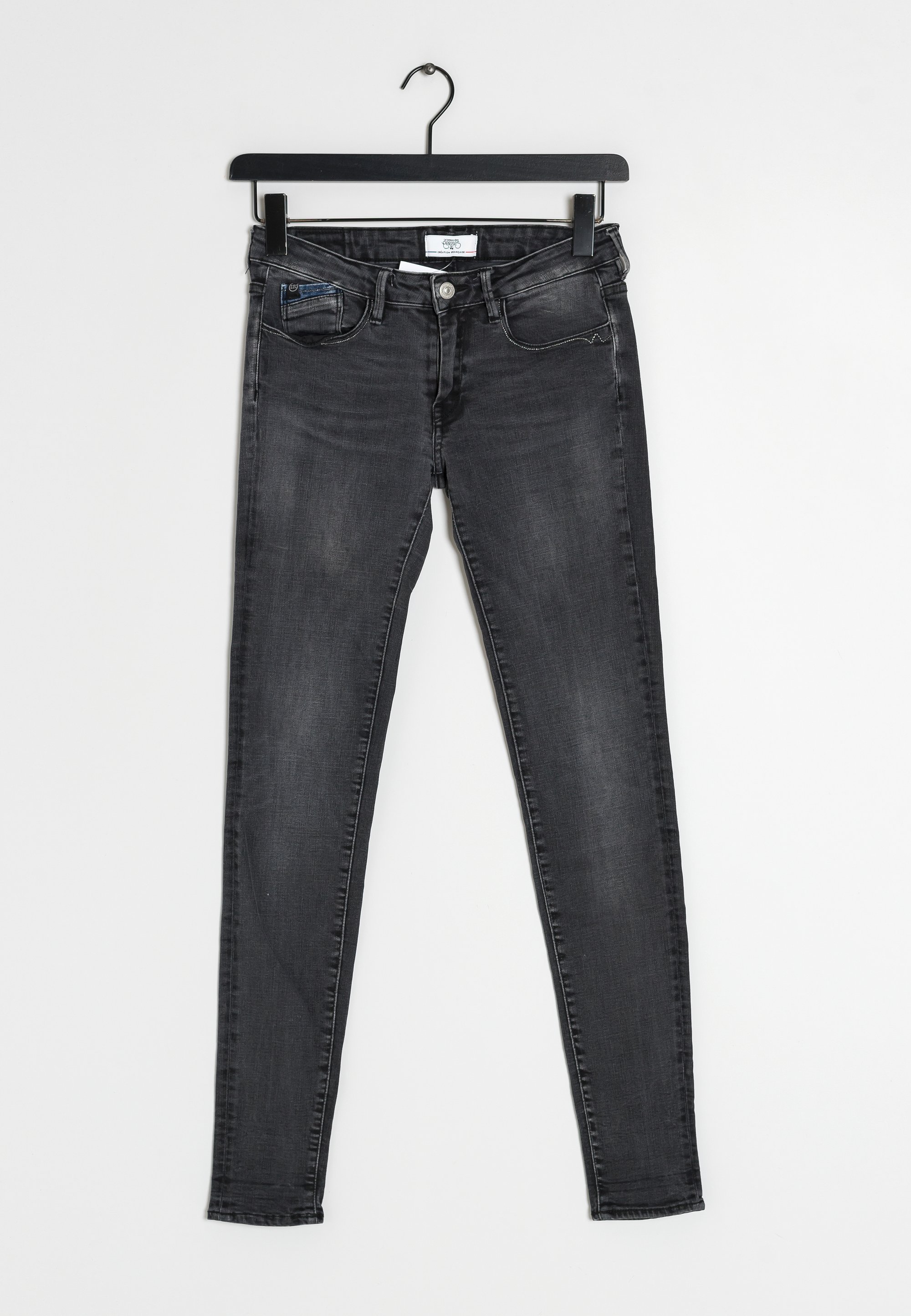 Le Temps Des Cerises Slim fit jeans black (Pre-owned)