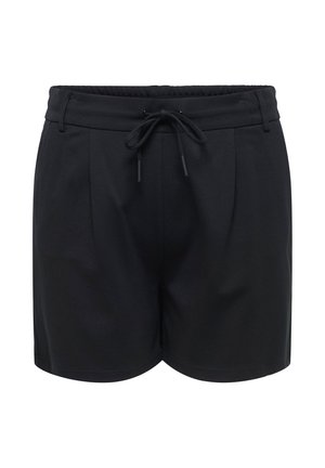 ONLY Carmakoma, LÄSSIGE SHORTS CARGOLDTRASH NORMAL GESCHNITTEN LÄSSIGE SHORTS - Tepláky - black