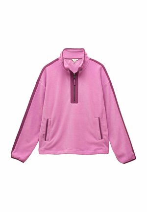 REGULAR FIT - ORLA QUARTER ZIP - Fleecepullover - violet