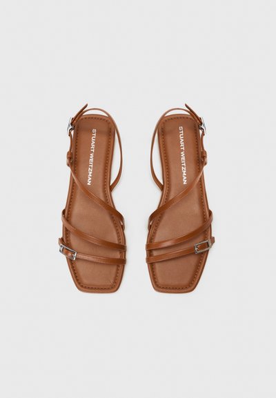 Stuart Weitzman GEORGIE - Riemensandalette - bridle brown