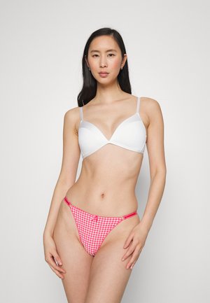 Playful Promises PLAYFUL PROMISES GINGHAM THONGS 2 PaCK - Braguitas - magenta