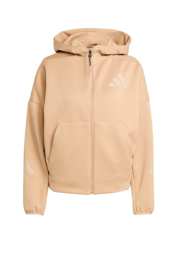 Zip-up sweatshirt - warm sandstone3