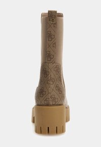 Guess WARIN 4G-LOGO - Stivaletti con plateau - mehrfarbig beige
