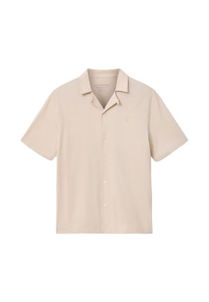 AllSaints, HUDSON SS SHIRT - Overhemd - birch white