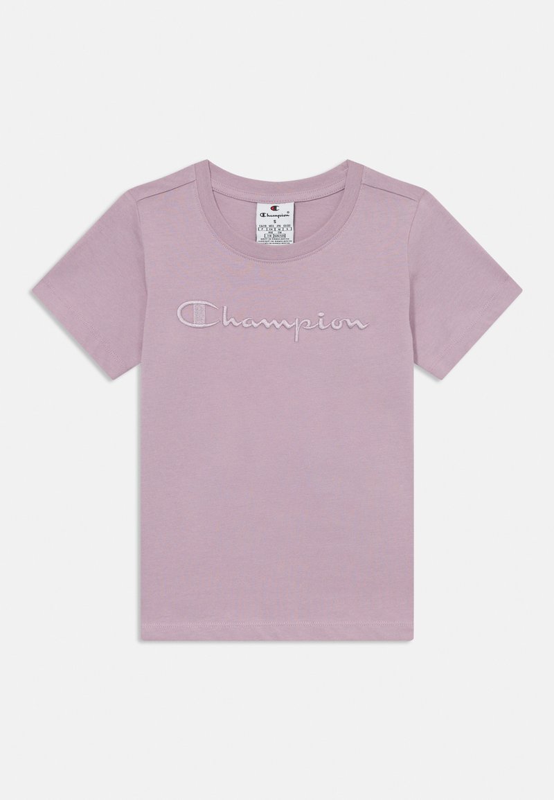 Champion T-shirt print mauve Champion T-shirt print mauve