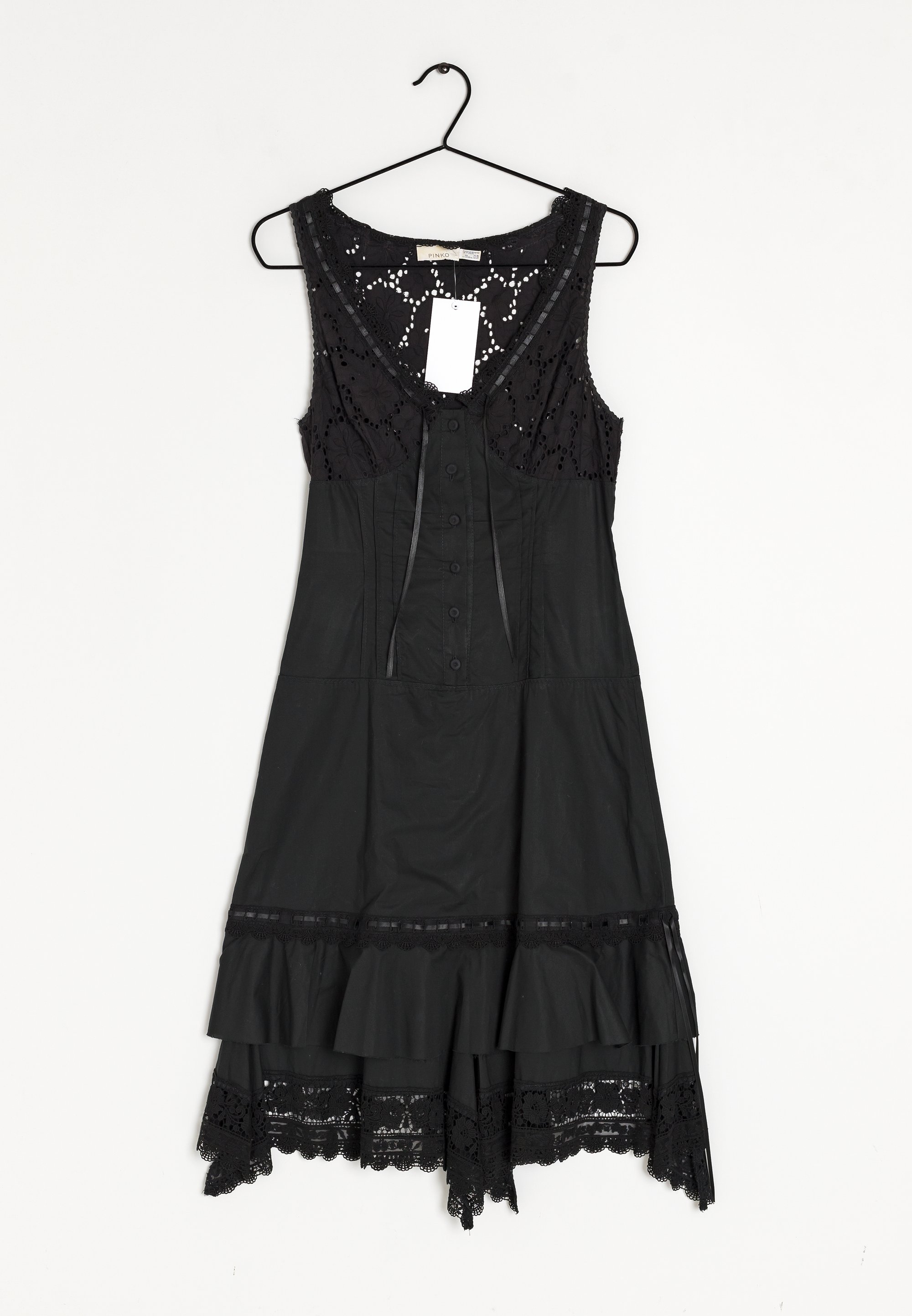 Pinko Day dress - black - (Pre-owned) - Zalando.ie