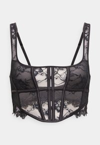JULIA BRALETTE - Korsete - black