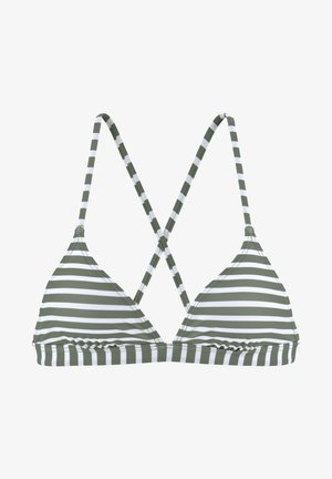 TRIANGLE - Zgornji del kopalk - oliv gestreift