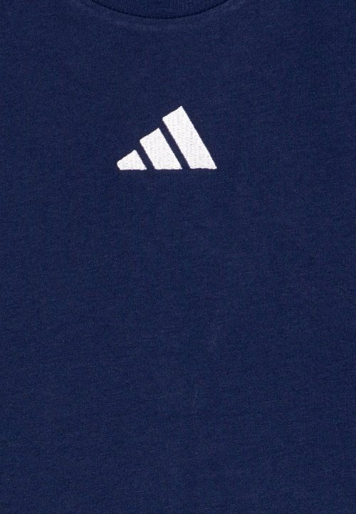 adidas JUNIOR UNISEX - Camiseta deportiva - dark blue/white — photo 3