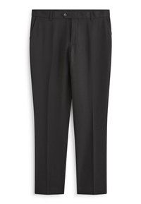 Next TAILORED SLIM FIT PLAIN - Püksid - black