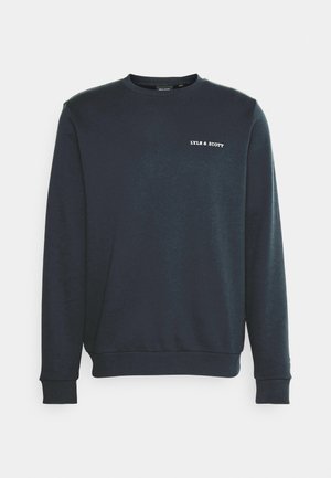 Lyle & Scott EMBROIDERED CREW NECK - Sweatshirt - dark navy