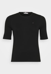 SLIM 1/2 - Osnovna majica kratkih rukava - black