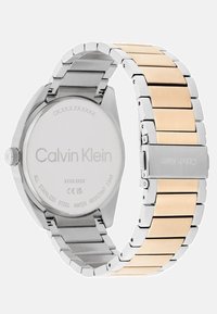 Calvin Klein PROGRESS - Laikrodis - silver-coloured/rose gold-coloured