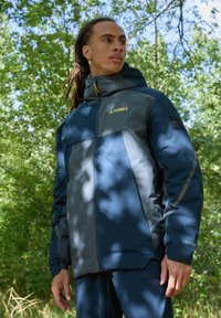 Adidas Terrex NATIONAL GEOGRAPHIC INSULATED REVERSABLE - Zimní bunda - grey six