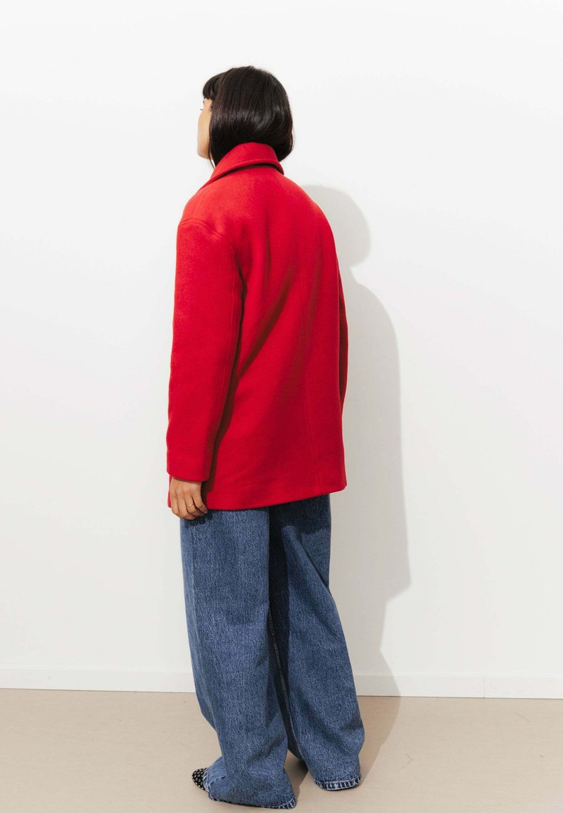 Promod Manteau classique rouge