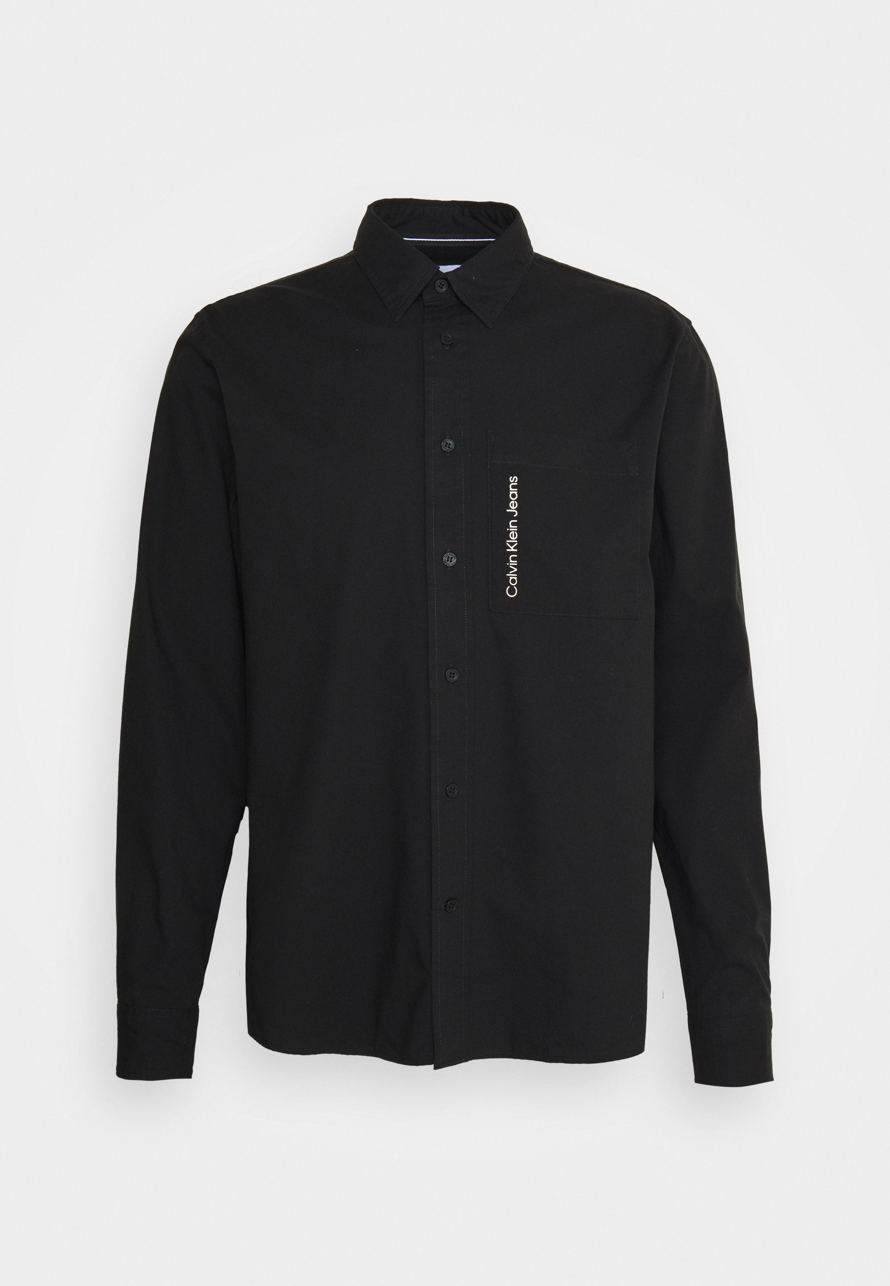 Calvin Klein Jeans VERTICAL INSTITUTIONAL - Camicia - black/nero -  Zalando.it