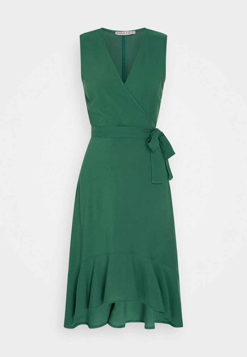 Anna Field Cocktailjurk groen