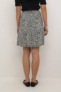 Kaffe KAHAZEL - Jupe trapèze - black chalk graphic dot