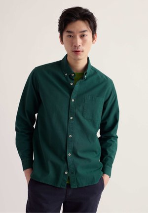 Seasalt Cornwall, SEASALT CORNWALL JENKEN GARMENT DYED OXFORD SHIRT - Hemd - green - thicket