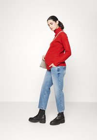 River Island Maternity Calças de ganga de corte skinny - denim dark