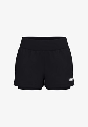 JAKO, JAKO 2IN1 ONE SHORT DAMEN FUSSBALL - TEAMSPORT TEXTIL - SHORTS - Short 2 en 1 - schwarz