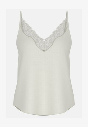 mey, MEY CAMISOLE TOP SERIE PURE SHINE LACE UNI - Maglia del pigiama - champagner