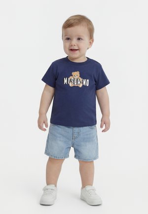 MOSCHINO BABY ADDITION UNISEX - T-shirt imprimé - blu navy